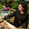 西子/庄生晓梦24姆米桑蚕丝桑波缎非遗香云纱刺绣外套/WTHY0265 商品缩略图3
