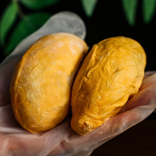 【顺丰包邮】马来西亚猫山王榴莲 黑刺榴莲 冷冻榴莲果肉 400g/盒 商品图1