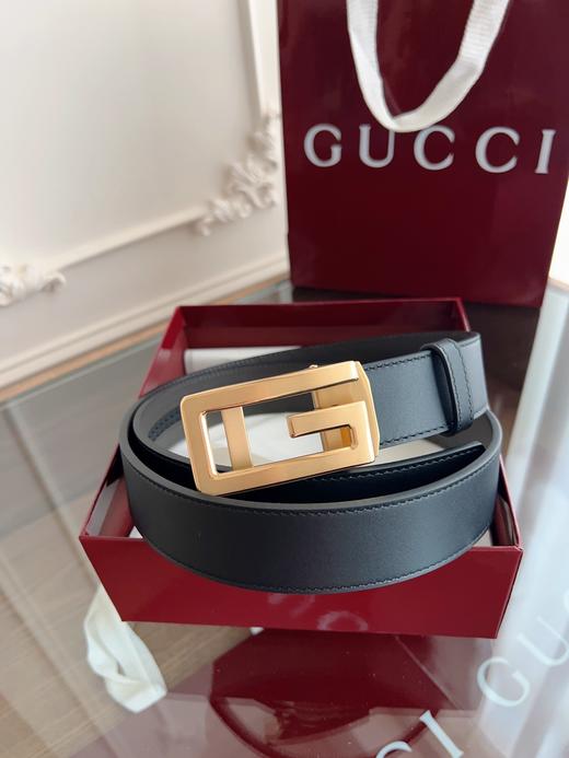 古驰  自动平滑扣腰带35mm 商品图1