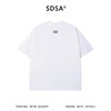 SDSA男装2026新款高贵轻奢简约运动鞋字母印花圆领短袖T恤百搭 商品缩略图1