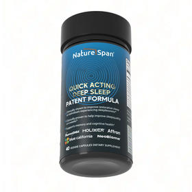 深度睡眠配方（不含褪黑素40粒胶囊 NS倍能适美国