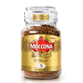 摩可纳(Moccona)荷兰进口经典5号中度烘焙冻干速溶咖啡400g  山姆会员店商品非商品原因不支持退款