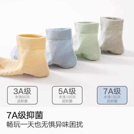 🌟【夏日儿童纯棉马卡龙网眼袜】夏日清凉之选，冰感网眼短袜夏天不闷脚马卡龙/奶甜多色棉袜全网眼透气工艺：🎈整袜大网眼编织，透气不闷脚，告别夏日闷汗黏腻，久穿也干爽 商品图1