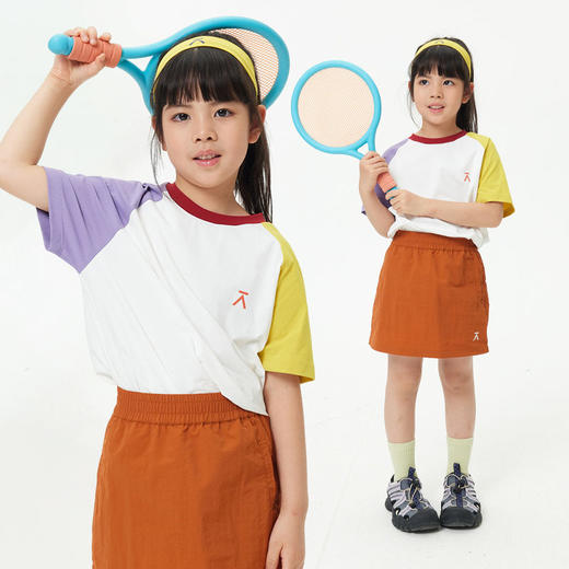 【春夏爆品】ACMEITEM爱棵米拼色速干短袖T恤GAH3440819A 商品图3
