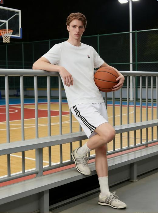 💧黑科技凉感面料，【NECHEER柏奥玛桑蚕丝圆领短袖T恤1319】NECHEER专柜同品质！ 含真实桑蚕丝，上身瞬间凉飕飕❄️ 版型微弹显瘦，塞进西裤里都不鼓包！ 商品图3