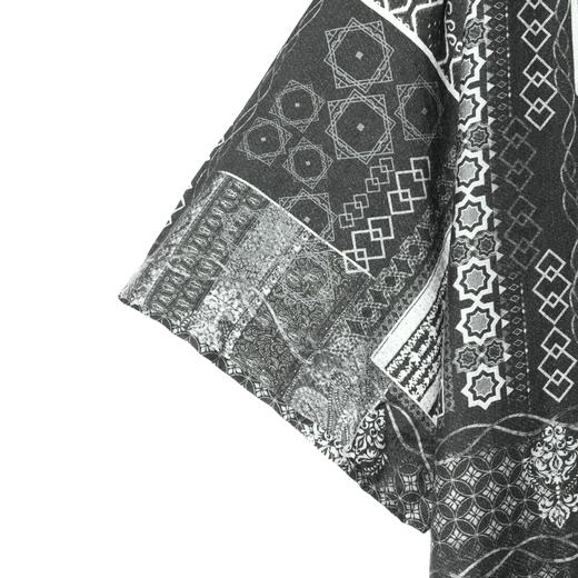 SDSA男装2026新款高贵轻奢潮牌复古腰果花卉翻领短袖衬衫百搭时尚 商品图3