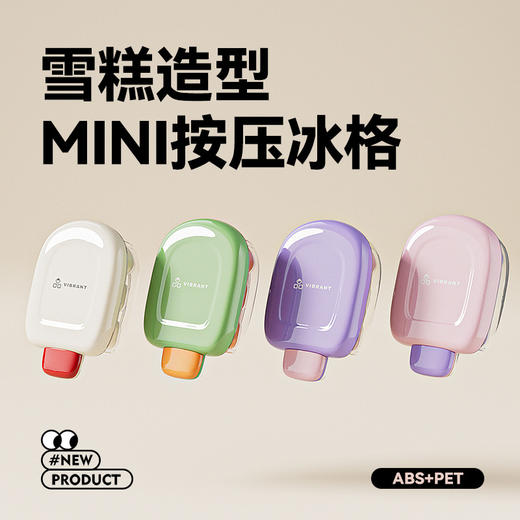 【带盖储冰！不易串味】冰格模具带盖储冰按压制冰盒制冰冻冰块食品级自制冰块家用。xb 商品图0