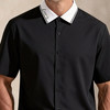 【DG】大依优型大码男装夏季冰丝短袖POLO衫商务休闲拼色百搭上衣T恤300 商品缩略图2