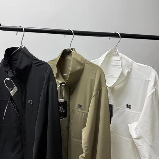 F040759夏季风壳三色立领日常通勤休闲舒适防晒夹克 商品图3