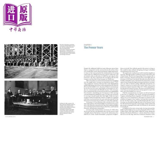 预售 【中商原版】萨拉托加号航空母舰 CV-3 USS Saratoga From the 1920s-30s and WWII Combat 英文原版 David Doyle 商品图3