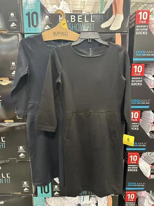 到手价159元 Buffalo新款女士圆领连衣裙 小黑裙 简约干净 美国代购，无中文标签，介意慎拍 商品图5