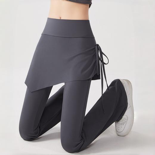 微喇假两件瑜伽裤休闲裤 ，假胯宽、腿不直全遮挡，穿上有腰有臀身材都变好看 商品图1