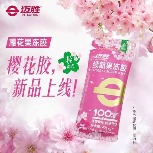 迈胜续航机能胶正品运动能量胶玫瑰快速持久续航(40g袋100kcal袋) 商品图0