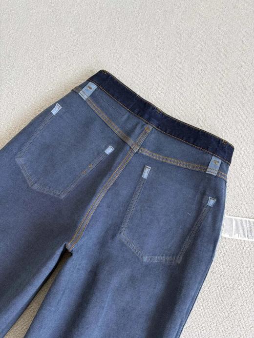 高腰直筒春夏牛仔裤 商品图5