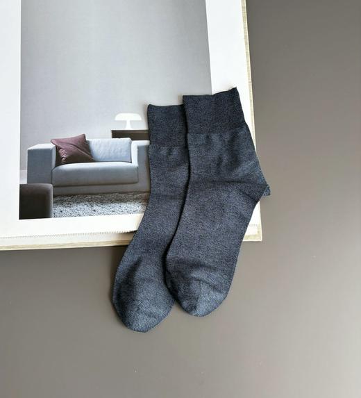 直发 出口日本的纯订单货，柜价115元/双 ，丝光棉的商务男袜子 商品图7