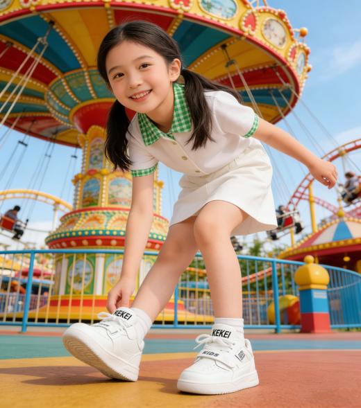 🔥岁愿高品质旗舰版｜【岁愿儿童重工设计款运动鞋高品质四季款6688】 宝妈闭眼冲！年度王炸童鞋来了✨ 四季可穿的重工板鞋，颜值质感双在线， 上脚显脚瘦、走路超轻便，娃穿了不肯脱！ 商品图1