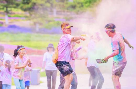 定了！4月18日！带孩子来稻乡渔歌，激情彩虹跑！ 【2026稻乡渔歌彩虹亲子跑】即将开启， 4公里亲子友好距离，轻松无压力！快来乡野撒欢！ 商品图1