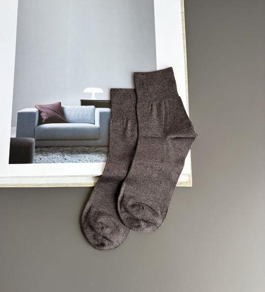 直发 出口日本的纯订单货，柜价115元/双 ，丝光棉的商务男袜子 商品图5