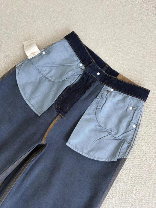 高腰直筒春夏牛仔裤 商品图4