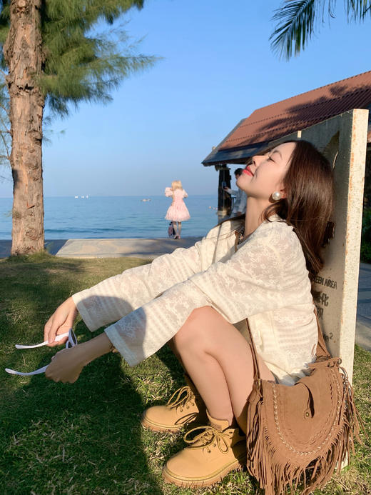 <曾小咸推荐>4.9现货秒杀 ！微信超特价！韩系刺绣罩衫T恤 日常139.99 立减80 秒杀59.99！！ 商品图8