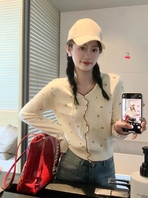 <曾小咸推荐>4.8现货秒杀 ！微信超特价！甜美可拆卸蝴蝶结针织衫 日常169.99 立减110 秒杀59.99！！ 商品图9