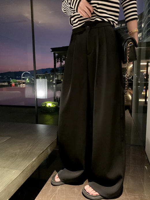 <曾小咸推荐>4.8现货秒杀 ！微信超特价！韩系褶皱西装裤 日常159.99 立减80 秒杀79.99！！ 商品图10