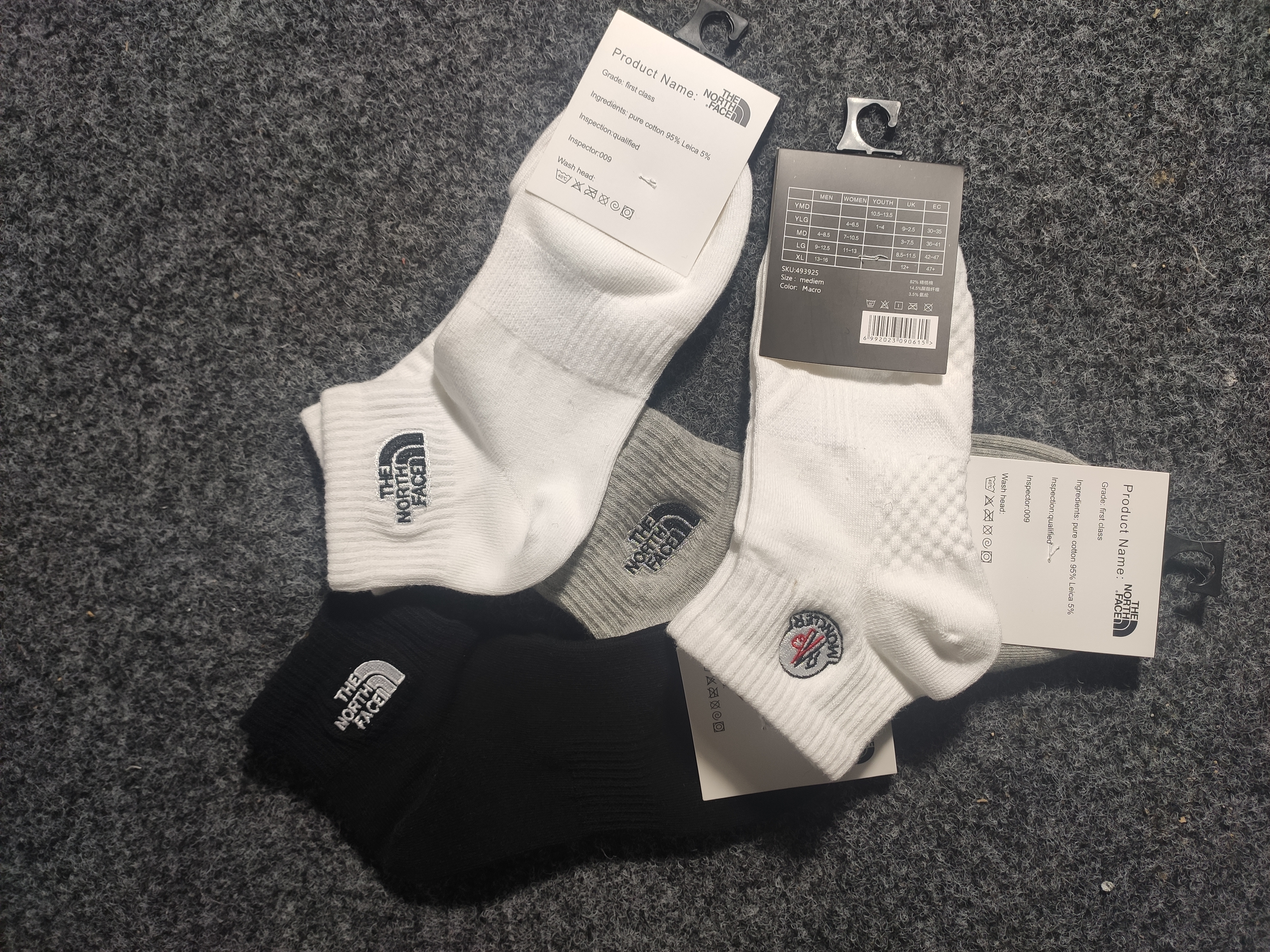 男士春夏短款纯棉短袜