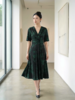 SC2S56_庭芜绿色_连衣裙_夏季_垂坠显瘦通勤优雅 A 字摆_高级女装_BERNIEELEN伯妮斯茵 商品缩略图2