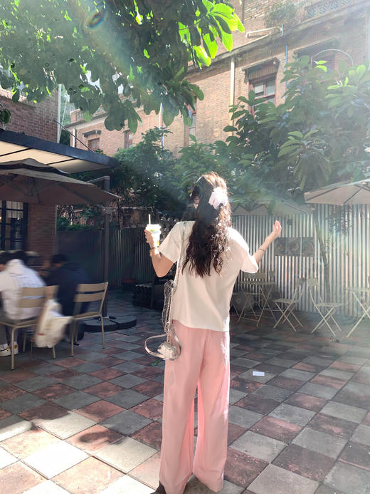 <曾小咸推荐>4.8现货秒杀 ！微信超特价！小猫印花短袖套头T恤 日常129.99 立减70 秒杀59.99！！ 商品图7