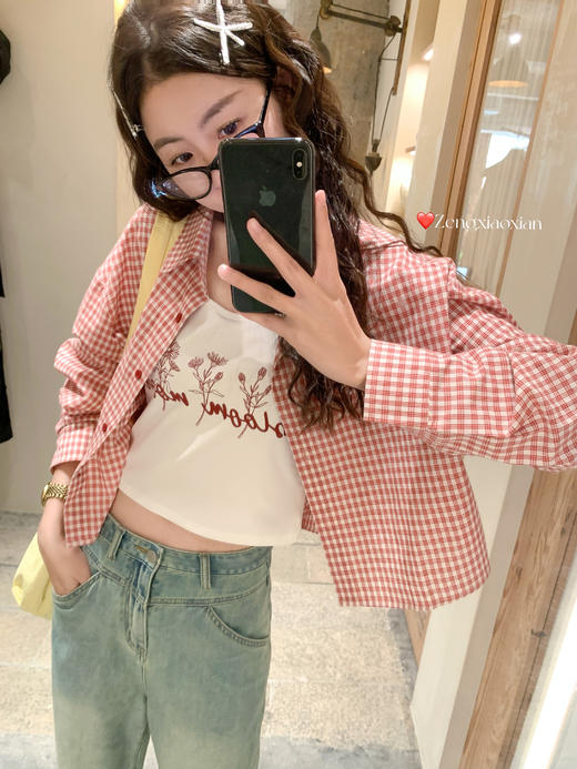 <曾小咸推荐>4.9现货秒杀 ！微信超特价！印花吊带背心 日常79.99 立减40 秒杀39.99！！ 商品图6