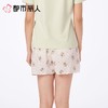 都市丽人睡衣女士睡衣薄家居服绵绸睡衣女士棉质短裤LHC8A5 商品缩略图2