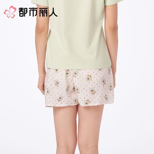 都市丽人睡衣女士睡衣薄家居服绵绸睡衣女士棉质短裤LHC8A5 商品图2