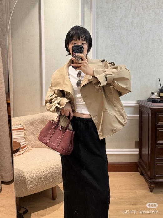 新款迷你花园包 -波尔多红 商品图2