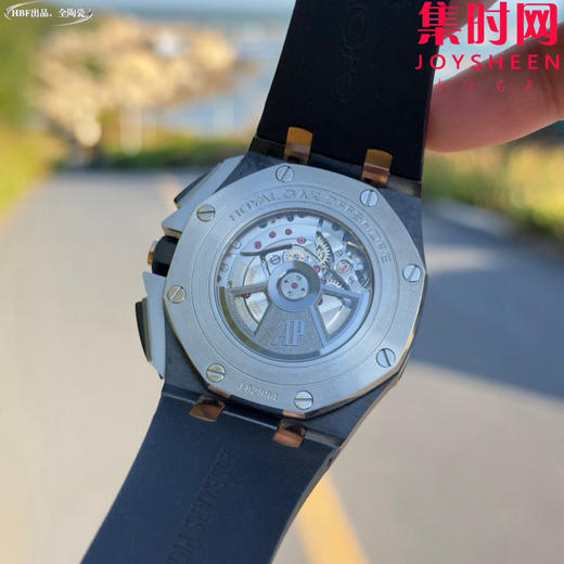 HBF爱彼皇家橡树离岸型26415陶瓷系列 26402黑陶瓷 男士腕表 表径44mm 7750改Cal.3126机 商品图8