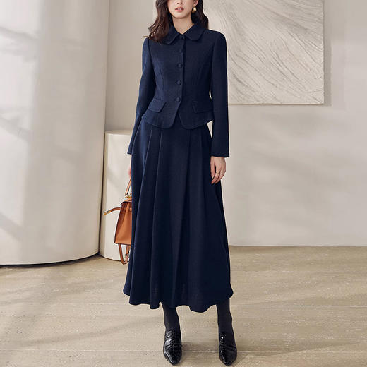 裁缝学苑AS660法式小香风外套套装纸样女装上衣两件套半身短裙样板 商品图5