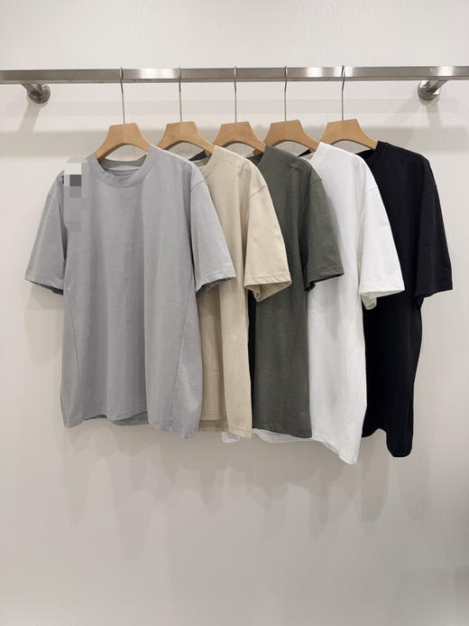 48-9 签约面料 右肩三箭头 速干防晒 立体剪裁 男士暴汗圆领短袖 商品图2