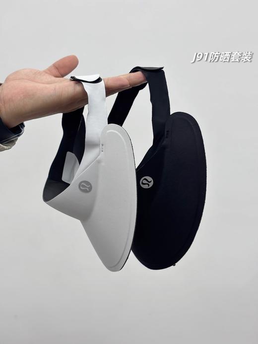 lulu2026新款冰丝空顶帽+冰丝防晒面罩二合一套装！ 商品图2