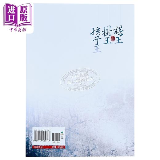 【中商原版】棋王树王孩子王 港台原版 阿城 大地出版社 小说 商品图1