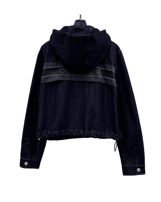 女款可卸帽短款牛仔外套 可配套装la010 商品图1