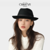 【英国王室御用品牌】Christys羊毛Trilby爵士帽蝴蝶结徽章款 商品缩略图4