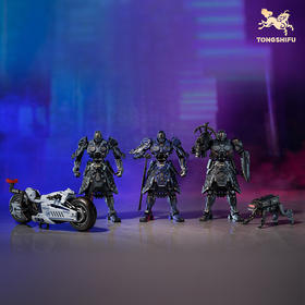 铜师傅《长安卫机甲系列》创意办公室潮玩手办 桌面装饰解压摆件