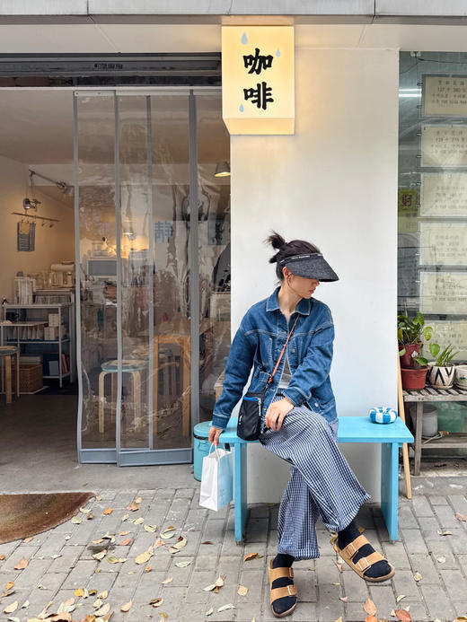 26夯货！夏+薄款｜撞色抽绳松紧腰格纹 茧型裤【包邮+三天无理由退换】 商品图8