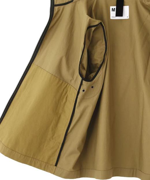 MHL 26SS 日版卡其色斜纹棉复古连帽夹克 商品图7