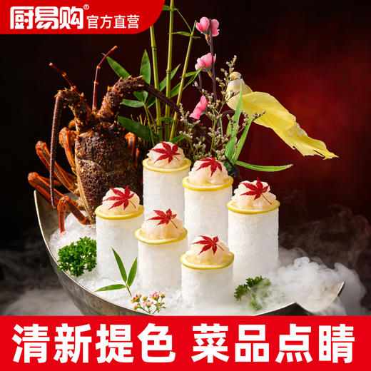造景花草系列【11、12、13款】共三款，适于刺身造景，冷热菜及餐桌看台造景。 商品图0