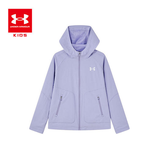 【XS专属-特惠福利】UnderArmour安德玛儿童 吸湿快干加内衬梭织外套 261322706 商品图7