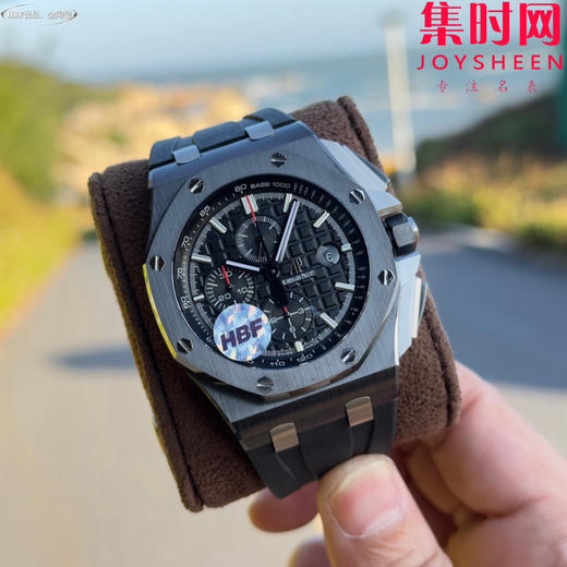 HBF爱彼皇家橡树离岸型26402陶瓷系列 黑陶瓷 男士腕表 表径44mm 7750改Cal.3126机 商品图0