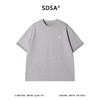 SDSA男装2026新款轻奢小马刺绣假两件短袖T恤宽松圆领休闲上衣 商品缩略图0