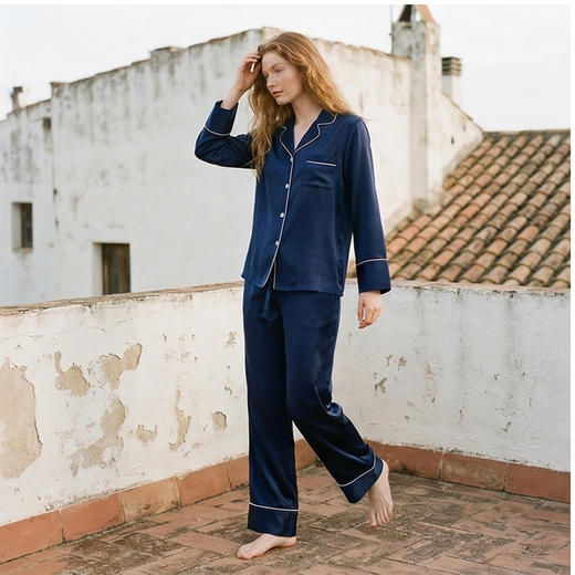 NJP/NOT JUST PAJAMA  天丝棉睡衣家居服套装四季可穿NJP084 商品图5