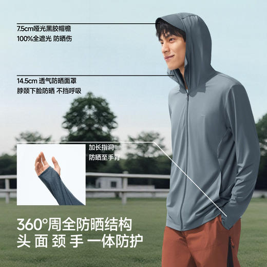 蕉下男士透气防晒衣（常规款）AS105 商品图0
