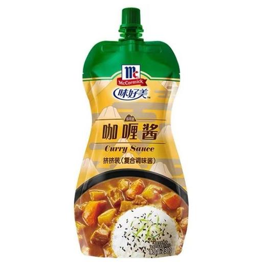 230g味好美 咖喱酱  多用途挤挤装咖喱复合调味酱  拌饭煮汤火锅炖肉烹饪咖喱味调味酱 商品图1